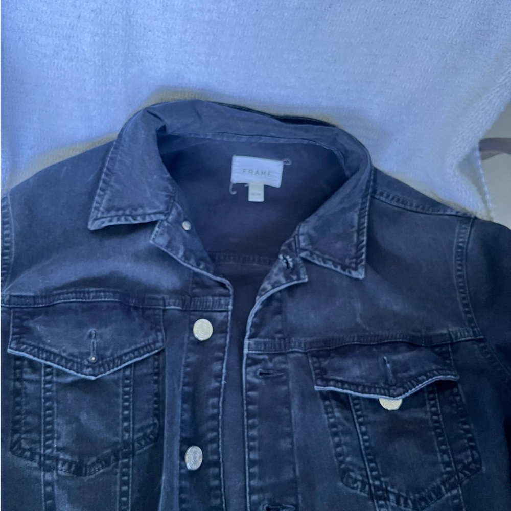Frame Denim Dark Blue Jacket